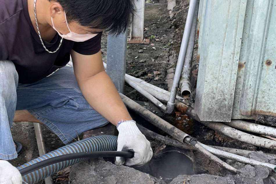 越宏引進高壓水刀與內視鏡，強化水管清疏效率